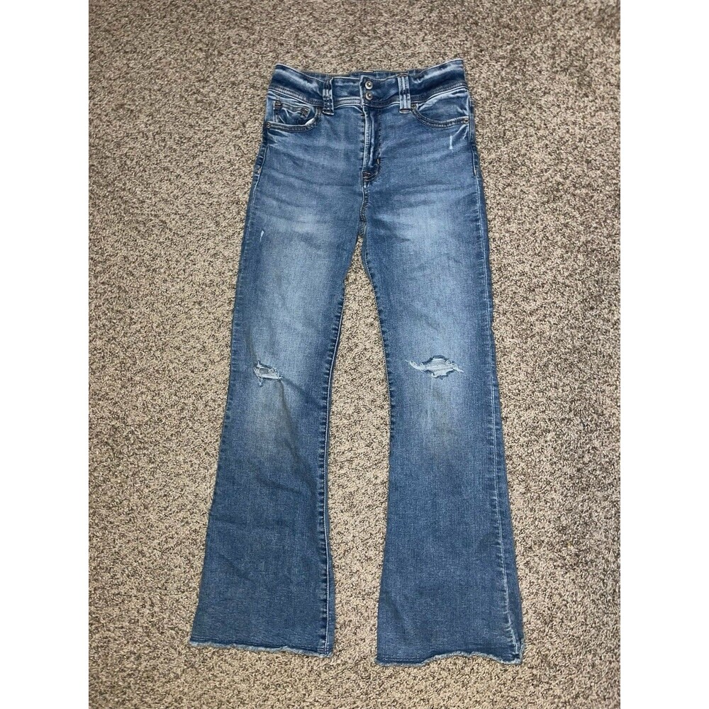 Gap Kids 70s Flare High Rise Jeans Size 14